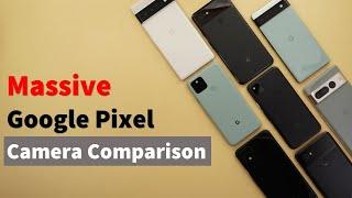 Blind Camera Comparison - Google Pixel 7 Pro vs 6a vs 6 Pro vs 5 vs 4a vs 4XL vs 3XL vs 2XL