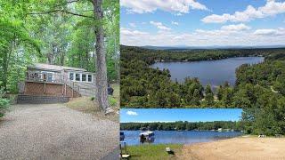 For Sale: Home in Lake Community in Central New Hampshire [ Gilmanton, NH real estate video in 4K ]