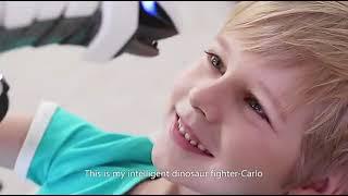 multifunctional wireless infrared programming  remote control robot dinosaur toy