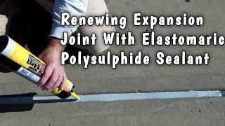 Renewing Expansion Joint With Elastomaric Polysulphide Sealant | Civil Talk