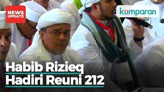 Habib Rizieq Hadir dan Salat Tahajud Berjamaah dengan Massa Reuni 212 di Masjid At-Tin