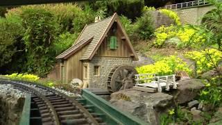 Cab ride, Garden Train, Eastbound, (Gartenbahn, Fuehrerstandsmitfahrt)