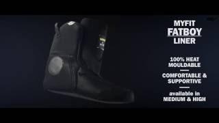 MyFit Fatboy Liner - heat moldable inline skate liner