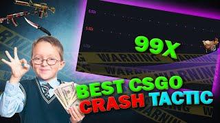 I BOUGHT BEST CSGO CRASH TACTIC ! Strategies and it WORKED..