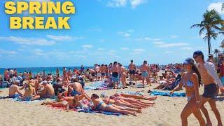 4K Spring Break 2024 Fort Lauderdale Beach Virtual Walk