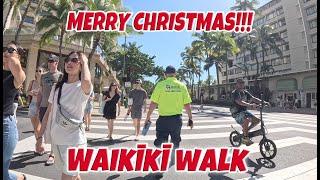 Waikiki Walk | Merry Christmas in Hawaii | Palama Market Express | International Market Place