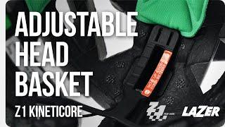 LAZER Z1 KinetiCore | Adjustable Head Basket