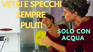 LAVA I TUOI VETRI SOLO CON ACQUA (HOME P1) #networkmarketing