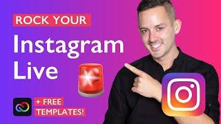 FREE Instagram LIVE Template - How To Do A Successful Instagram LIVE | Phil Pallen