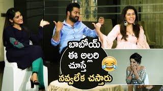 Jr NTR Making Super Hilarious Fun With Nivetha Thomas And Raashi Khanna | Jai Lava Kusa | TFPC