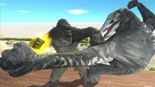 Welcome to skull island : Skullcrawlers VS. Godzilla x Kong - Animal Revolt Battle Simulator