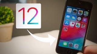 iOS 12 on iPod 6 Gen!! SPEED INCREASE?!