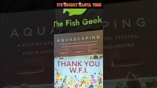 #secretsanta #thefishgeek #Y.F.I. #queaquatics #aquarium #freshwatertank #fishfam.link #fishtank