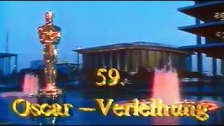 59. Oscar - Verleihung 30.03.1987