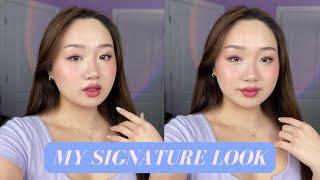 GRWM DOING MY CURRENT "SIGNATURE" LOOK | Stacy Chen