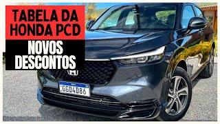 Disponível a Tabela de Abril da Honda para PCD em 2024! Todos os Modelos e Valores...