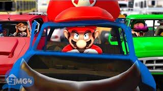 Mario Gets Stuck In Traffic