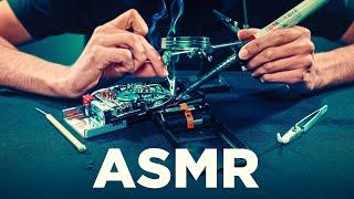 ASMR Fixing Vintage Electronic Device ️ (+ Cleaning) NO TALKING