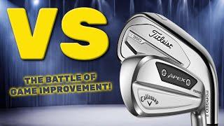 BATTLE Of The Game Improvement Iron! Titleist T350 vs Callaway Apex Ai300