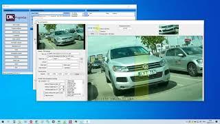 License plate recognition software for parking