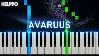 Avaruus (Walking In The Air) | Easy Piano Tutorial