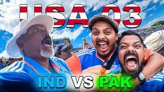 INDIA VS PAKISTAN IN NEW YORK EXPERIENCE  | VLOG 03