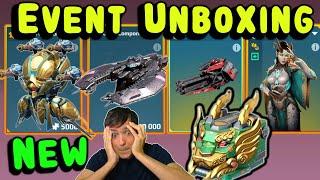 New 2022 Lunar Event UNBOXING: 60,000 Tokens! War Robots 7.8 WR