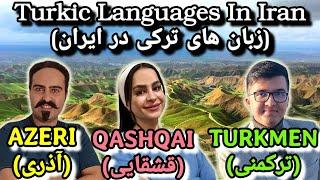 Azeri vs Qashqai vs Turkmen (Turkic Languages In Iran)