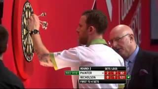 Paul Nicholson vs Kevin Painter - PDC World Darts Championships 2014 Second Round