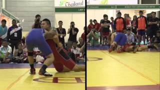 SEA Senior Wrestling Championships 2015 Highlight video