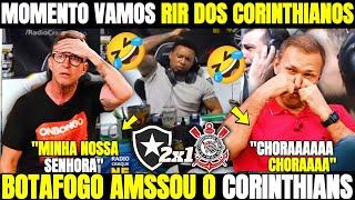 REAÇÕES CORINTHIANA! MOMENTO VAMOS RIR DAS GAIVOTAS! NOTICIAS DO BOTAFOGO DE HOJE