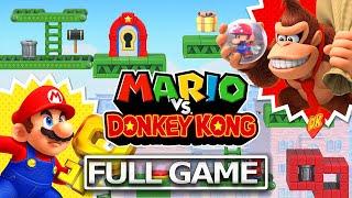 MARIO VS DONKEY KONG REMAKE Full Gameplay Walkthrough / No Commentary【FULL GAME】HD