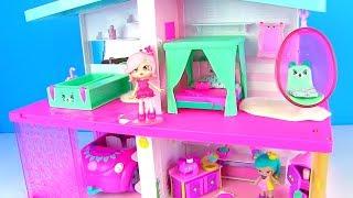 Мультик с куклами! Обустраиваем Домик для Шопкинс! Happy Places Shopkins Видео для детей