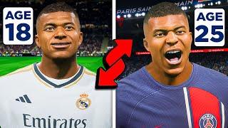 I Put Mbappe's Career in Reverse