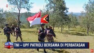 iNews NTT - TNI dan Tentara Timor Leste Patroli Bersama, Pantau Patok Batas di Zona Perbatasan