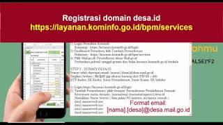 Tutorial panduan membuat website domain desa id langsung online