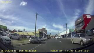 Right Turn Fail Very Close Call , Scott's Car Cameras
