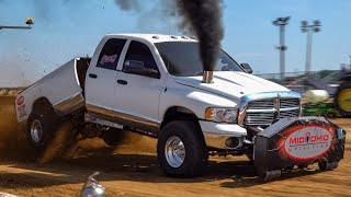 Scheid Diesel Extravaganza 2024: 3.0 Diesel Truck Pulling Qualifying friday. Pro Pulling League