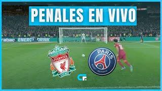  Penales Liverpool vs PSG [En Vivo]  Juega Luis Díaz  Champions League - Octavos de Final