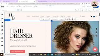 How to Make a Beauty Salon | Spa | Hair Dresser | Barber Shop Website in Wix 2022
