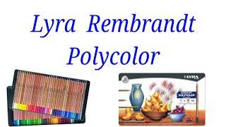 Matite colorate professionali - Lyra rembrandt Polycolor recensione