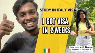 How I got my Italy Study Visa? Visa Process, Documents, Scholarship- Success Story Episode 3, Part 1