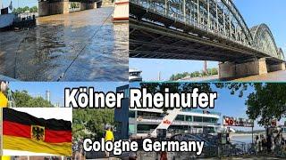 Kölner Rheinufer || Rhein in cologne Germany