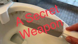 Stubborn Toilet Stains? A Secret Weapon