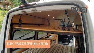 Roost Vans Strap-Up Bed System