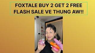 FOXTALE BUY 2 GET 2 FREE FLASH SALE CHU LE[with Subtitle]