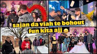 sajan da viah te lyea ronkaa | BmS to kiti shoping viah lyi | nanu ne late krta | Dhillonpreet Vlogs