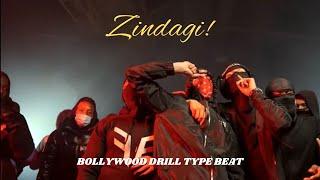 (FREE) Bollywood Drill Type Beat - "Zindagi" | Indian Drill Type Beat | Indian Instrumental