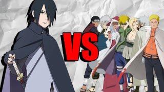 Could Sasuke Beat All The Hokage?