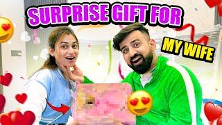 SURPRISE GIFT FOR MY WIFE || SHE GOT EMOTIONAL || RajatSwatiVlogs